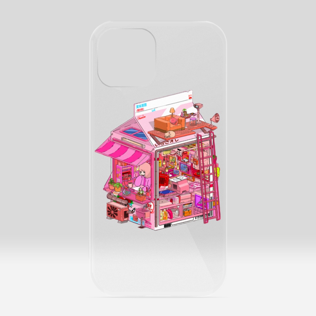 Strawberry Milk iPhone case
