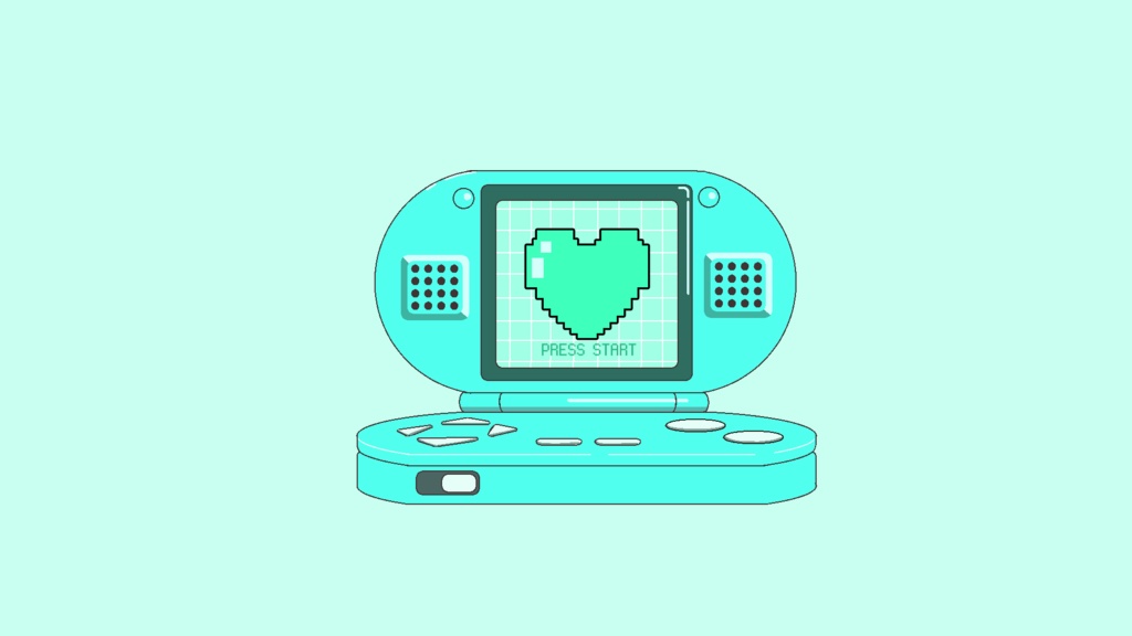 【透過アニメ素材】レトロなゲーム4(無料版あり)