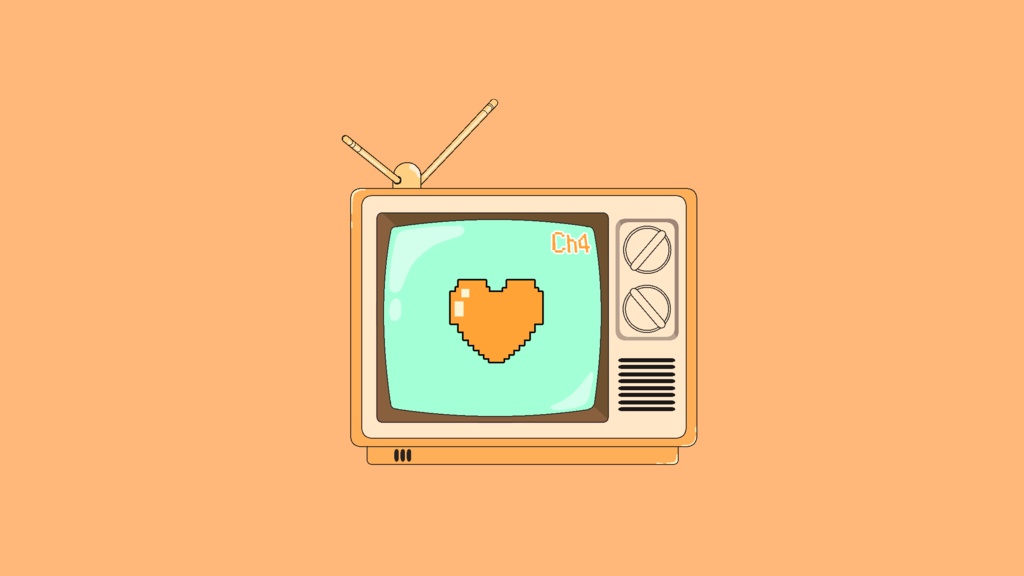 【透過アニメ素材】かわいいTV1(無料版あり)