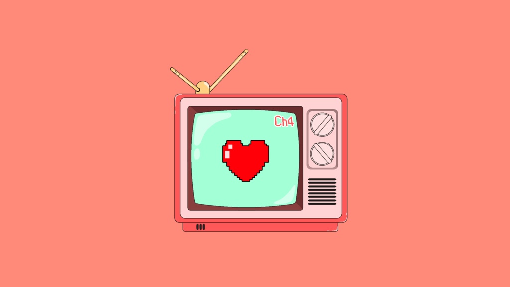 【透過アニメ素材】かわいいTV1(無料版あり)