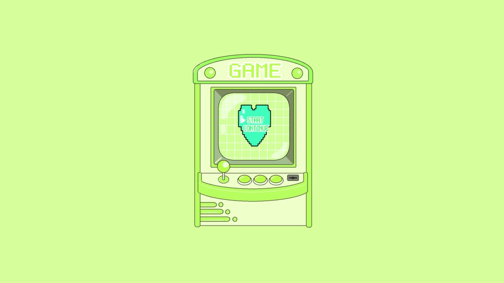 【透過アニメ素材】アーケードゲーム2(お試し版あり)