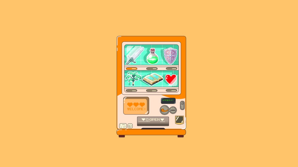 【透過アニメ素材】自販機2(お試し版あり)