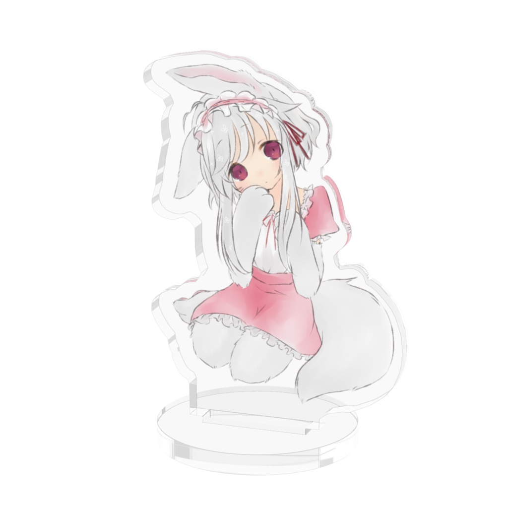 ひなたちゃん おめかしアクリルフィギュア(赤)