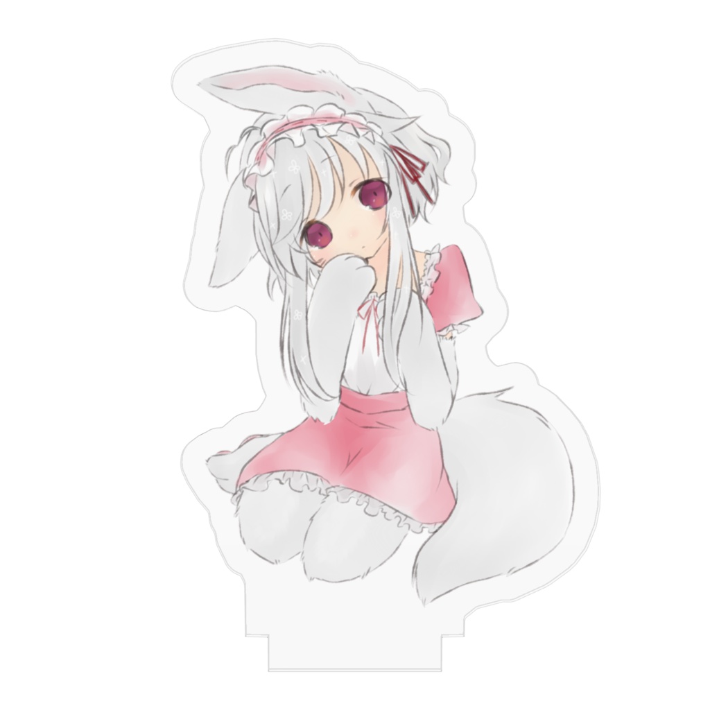 ひなたちゃん おめかしアクリルフィギュア(赤)