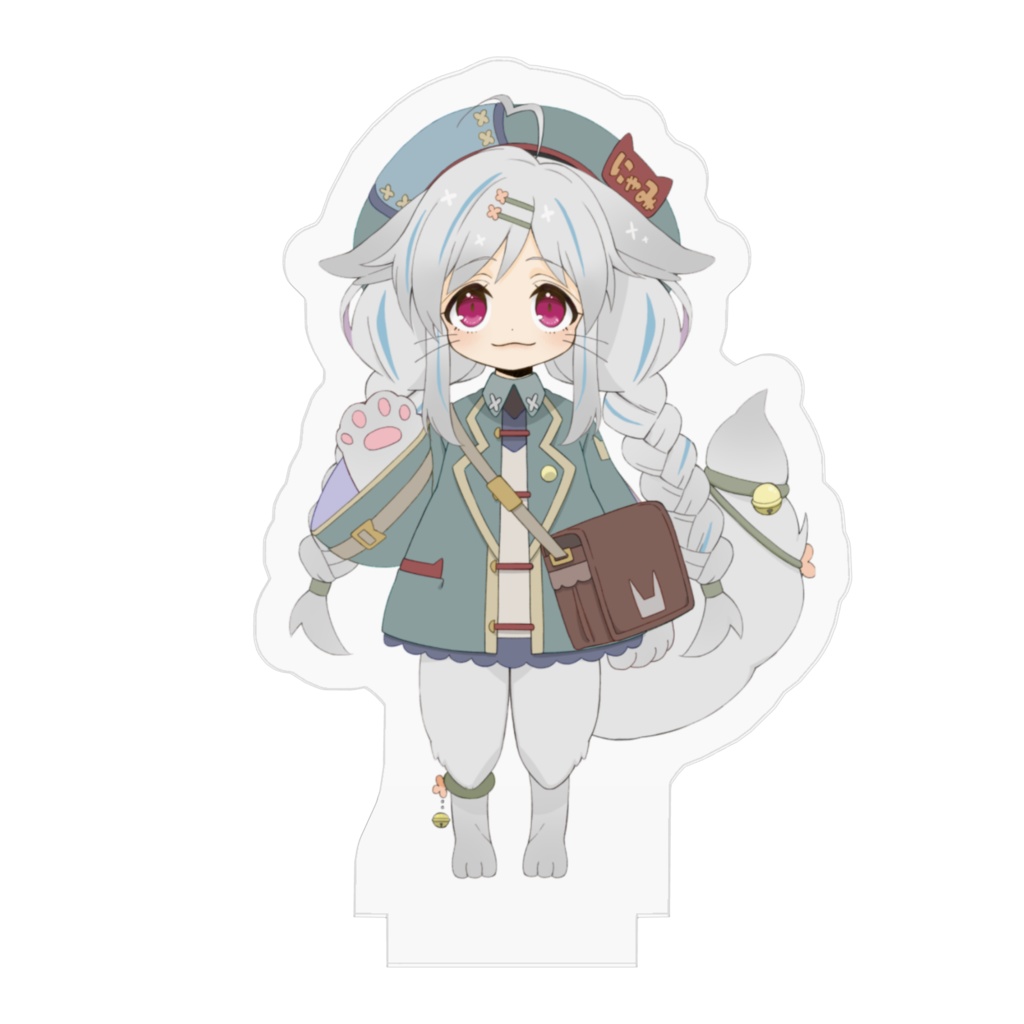 日向にゃみアクリルフィギュア(冬)