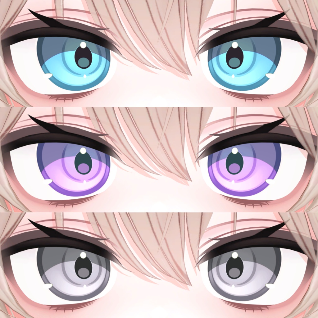 【3アバター】 ᰔ Chipi Mero (チピメロ) eye texture ᰔ 