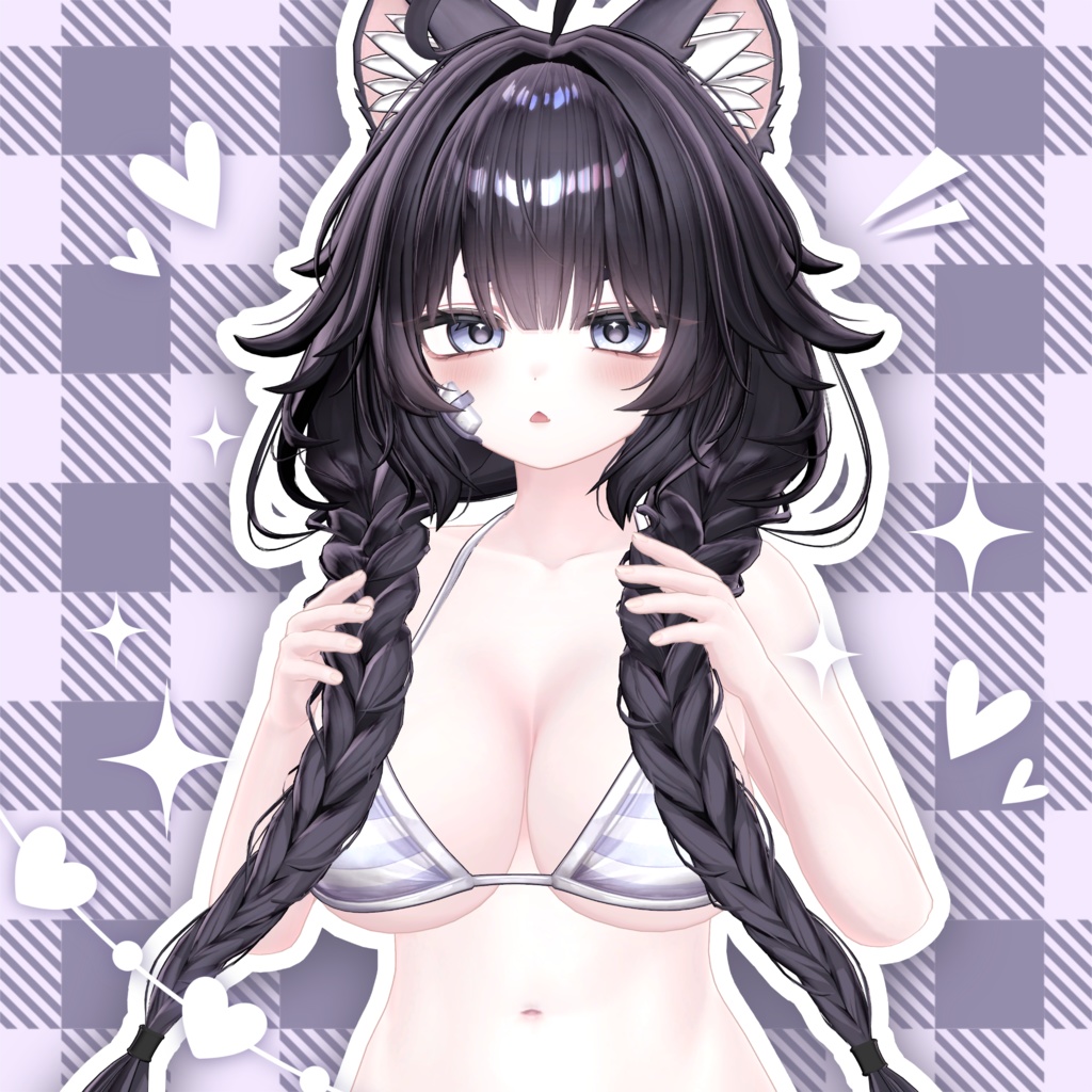 【クマリ】 ✦ KUMALY Make up + Eye Texture + Face Blendshapes ✦ ʕ•ﻌ•ʔฅ ⋆⭒˚。⋆꙳❅