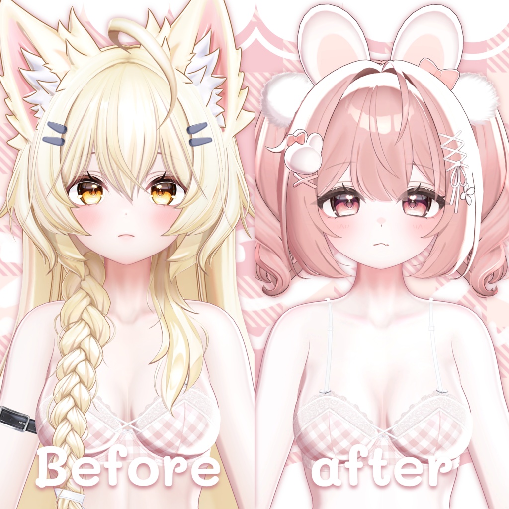 【まよ】 ♡ MAYO Make up + Face Blendshapes ♡ ₊˚ෆ⊹.ᐟ