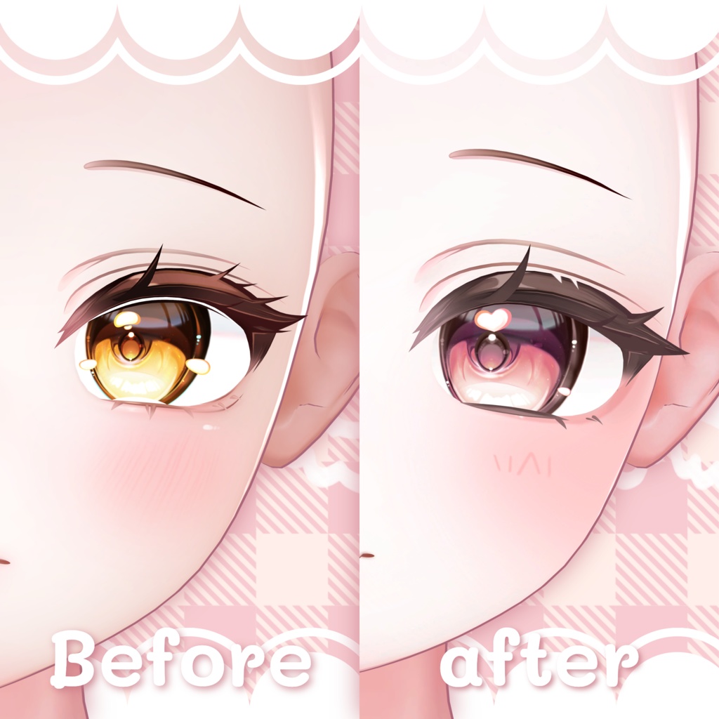 【まよ】 ♡ MAYO Make up + Face Blendshapes ♡ ₊˚ෆ⊹.ᐟ