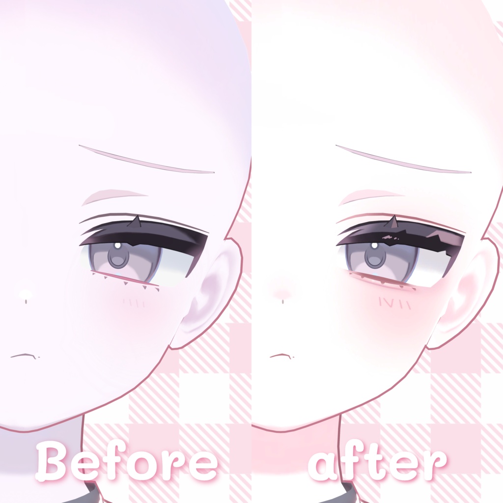 【うらら】ᜊ Urara Makeup texture ᜊ ♡。˚