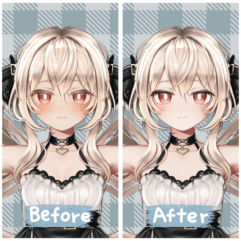 【エルエル】★ ⁺. Ellel Makeup texture + Face Blendshapes ⊹ ★ ⁺.