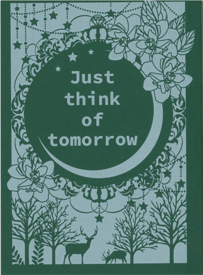 Just think of tomorrow