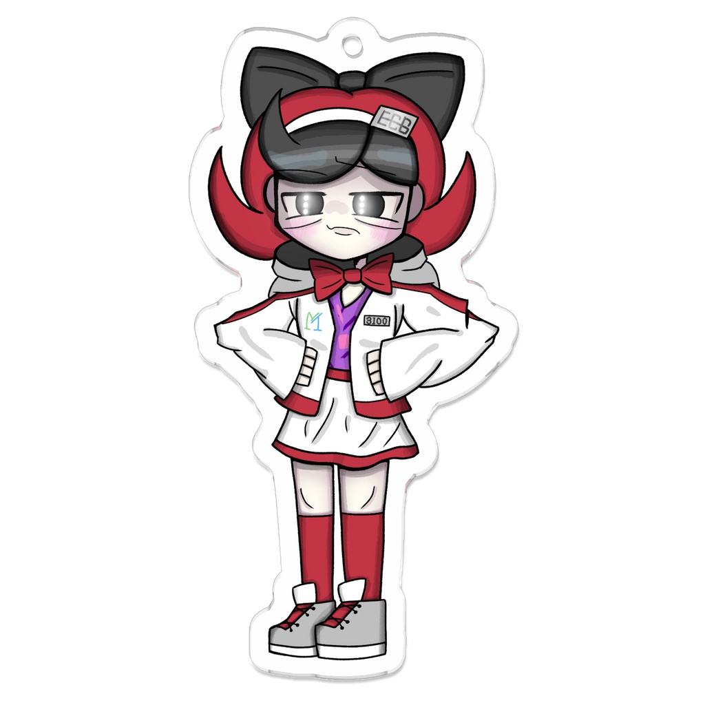 【鉄道擬人化】3100系（キラ）アクリルキーホルダー