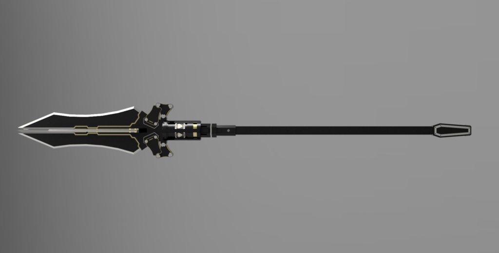 fbxモデル 槍 『LS3-X08 "Overture"』