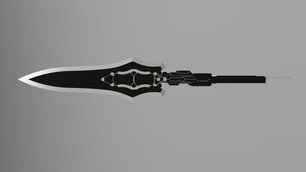 fbxモデル 剣 『LS3-X05 "Delirante"』