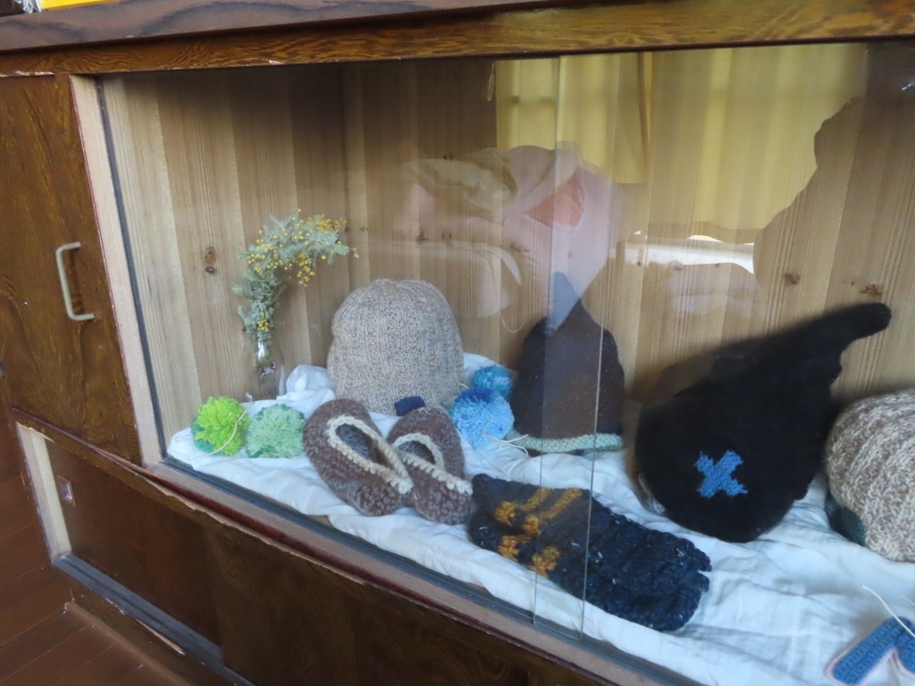 おおきいサイズのニット帽 ー よこさんの手作りニットシリーズ