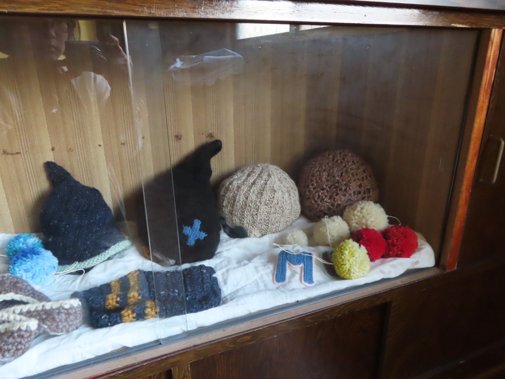 おおきいサイズのニット帽 ー よこさんの手作りニットシリーズ