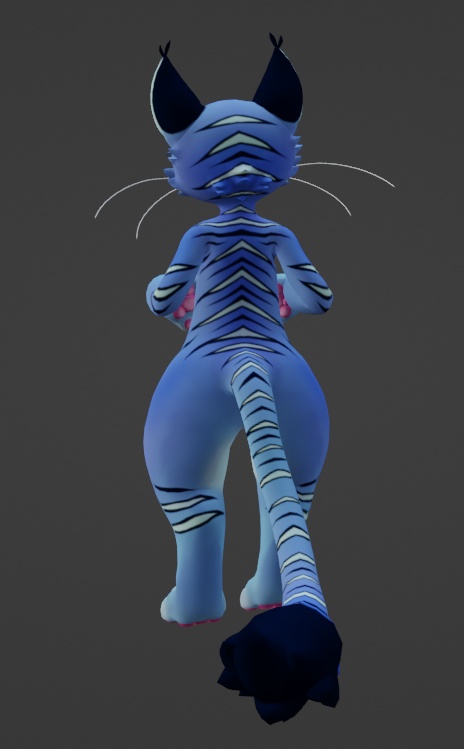 Nyancle KPop Demon Hunters Tiger Textures and Teeth