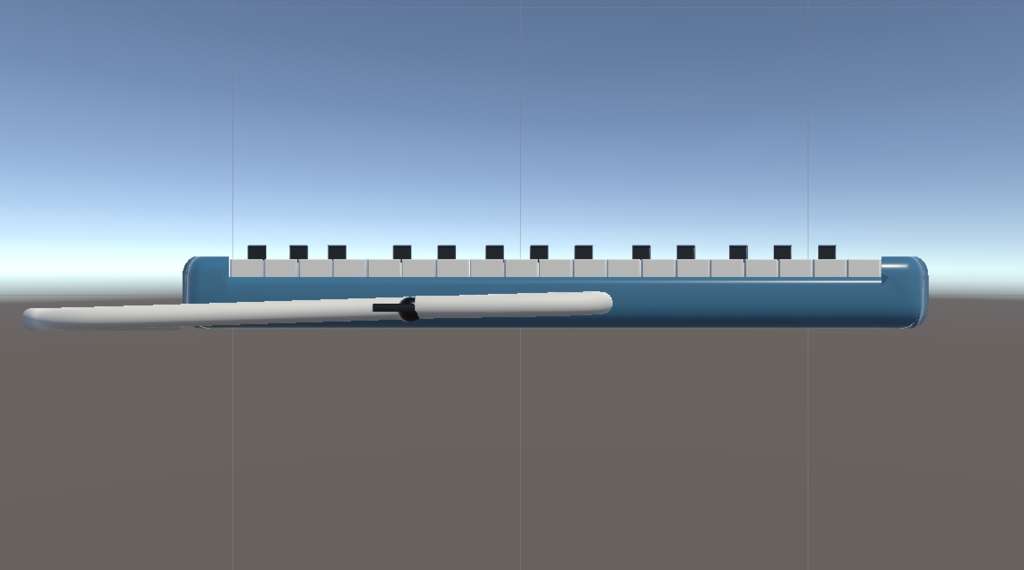 【3Dモデル】鍵盤ハーモニカ
