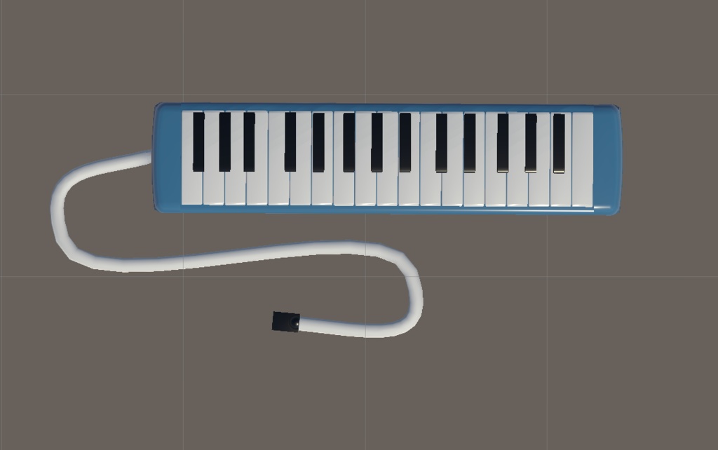 【3Dモデル】鍵盤ハーモニカ