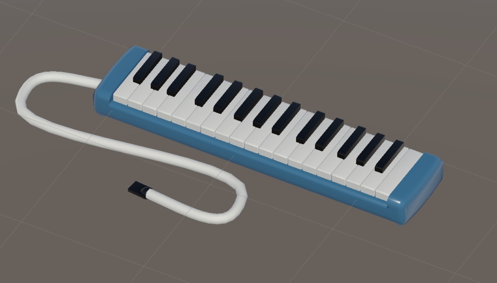 【3Dモデル】鍵盤ハーモニカ