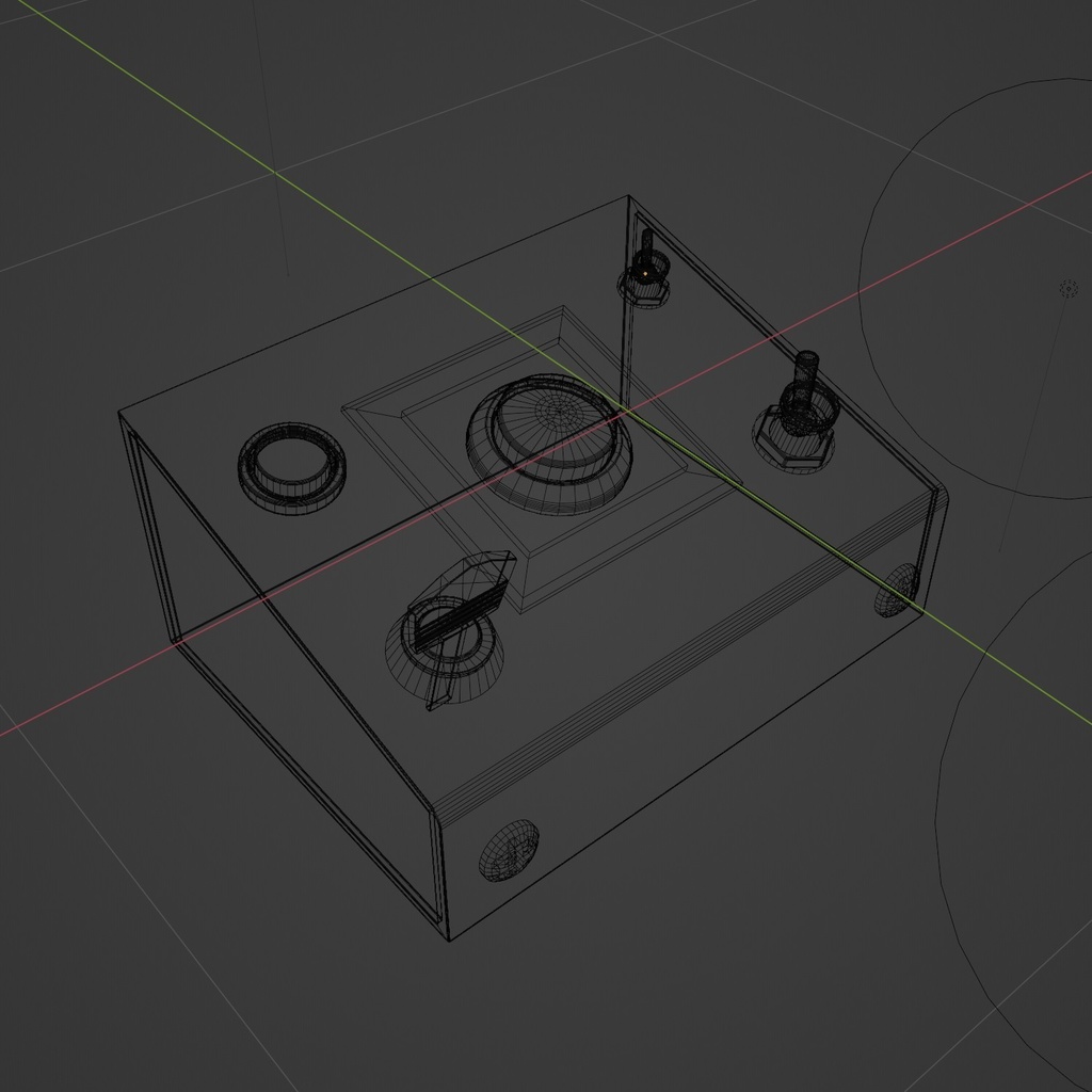 【3Dモデル】自爆ボタン