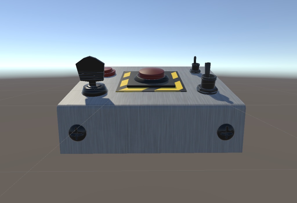 【3Dモデル】自爆ボタン