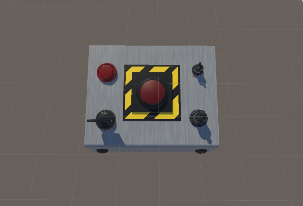 【3Dモデル】自爆ボタン