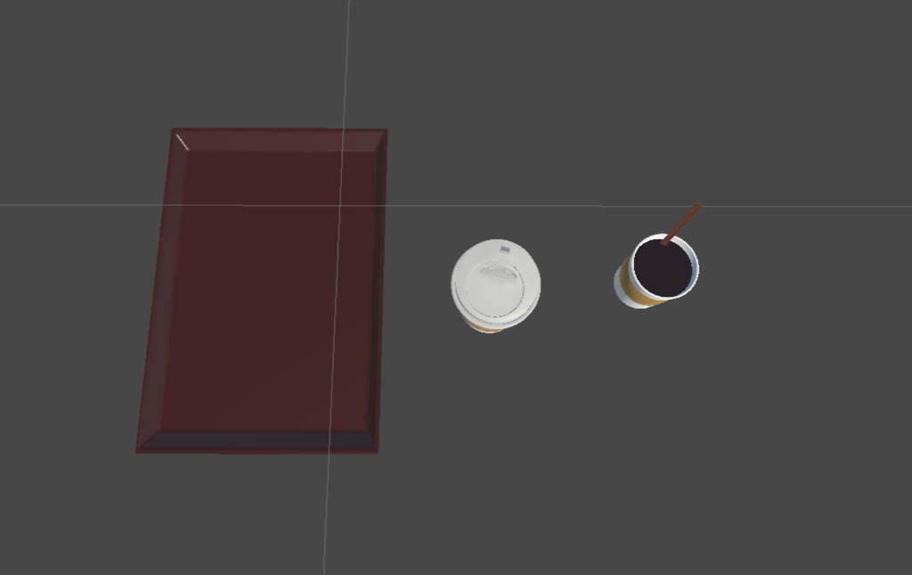 【3Dモデル】ちょっとおしゃれな紙コップ