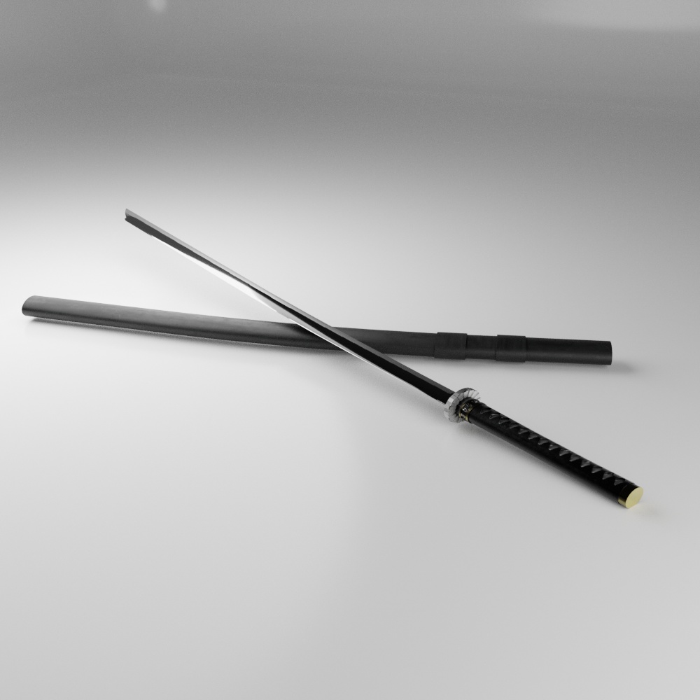 【3Dモデル】刀