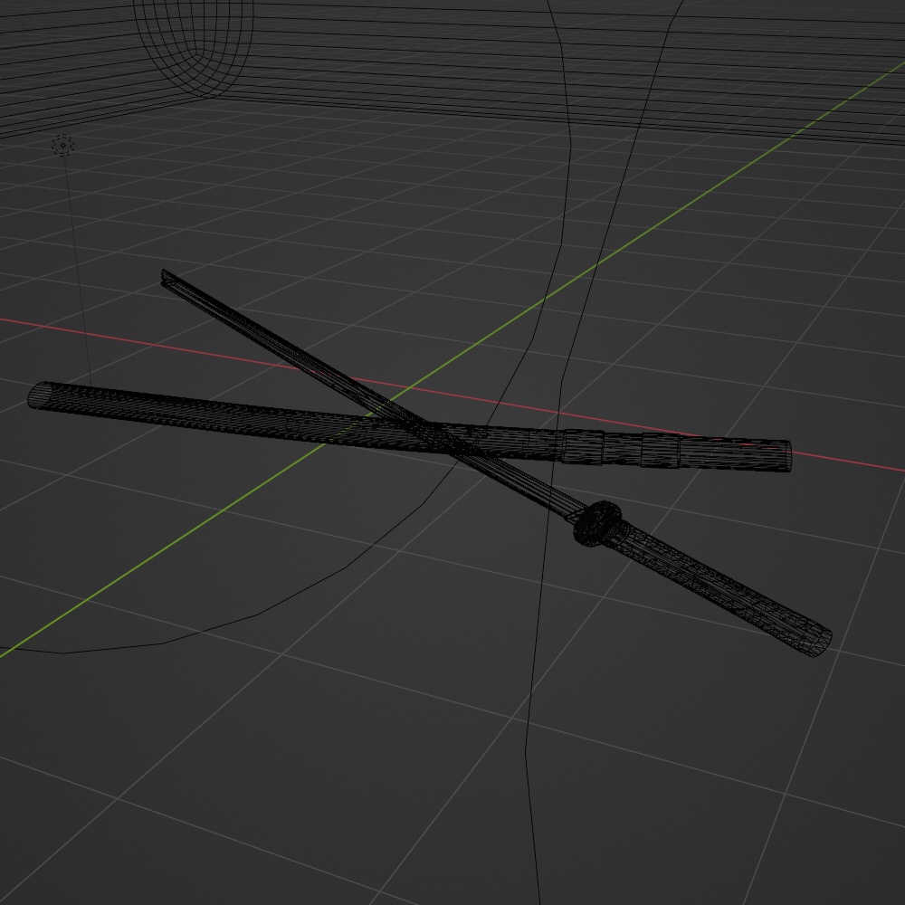 【3Dモデル】刀