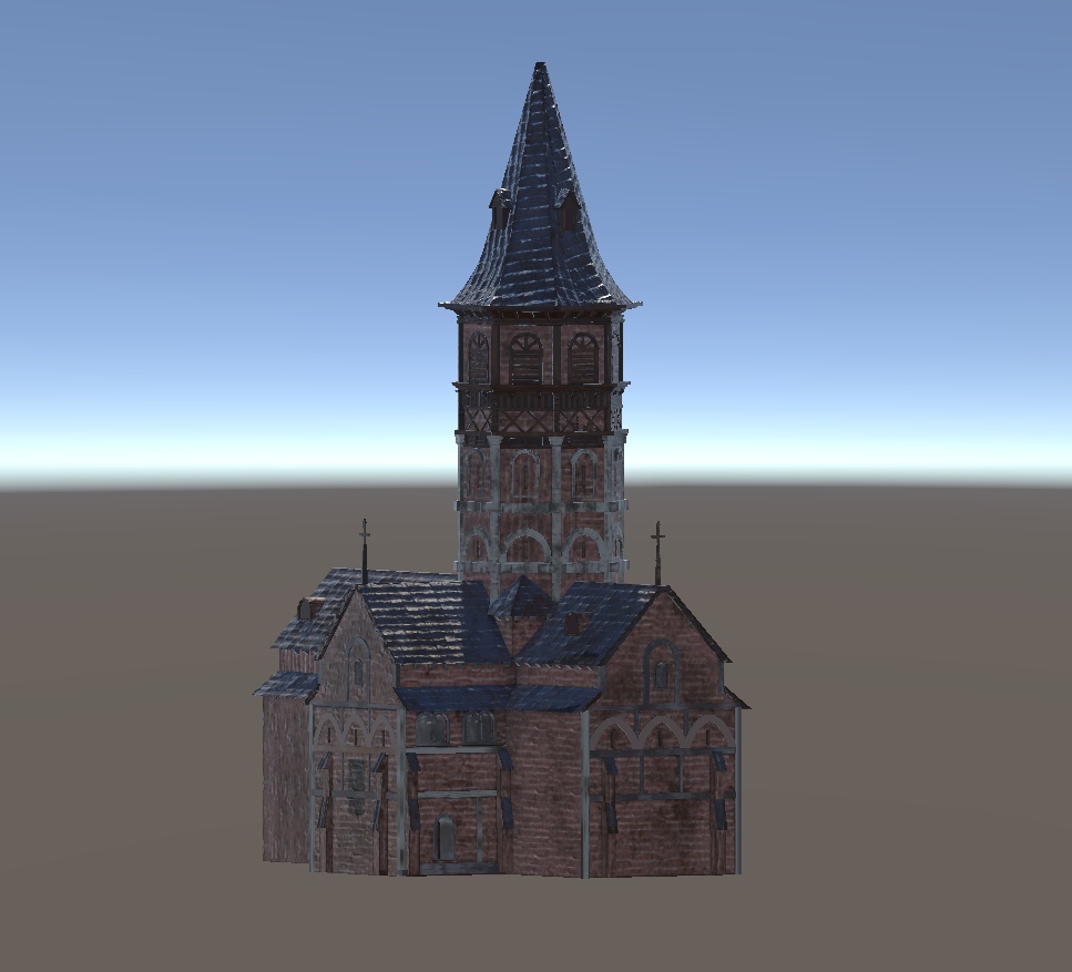 【3Dモデル】教会