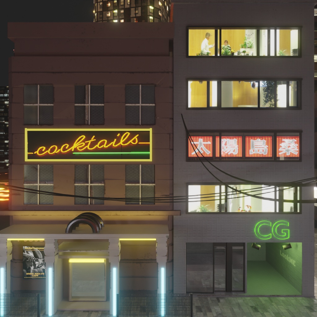 3O%Offセール中【3Dモデル】都市(City)アセットver