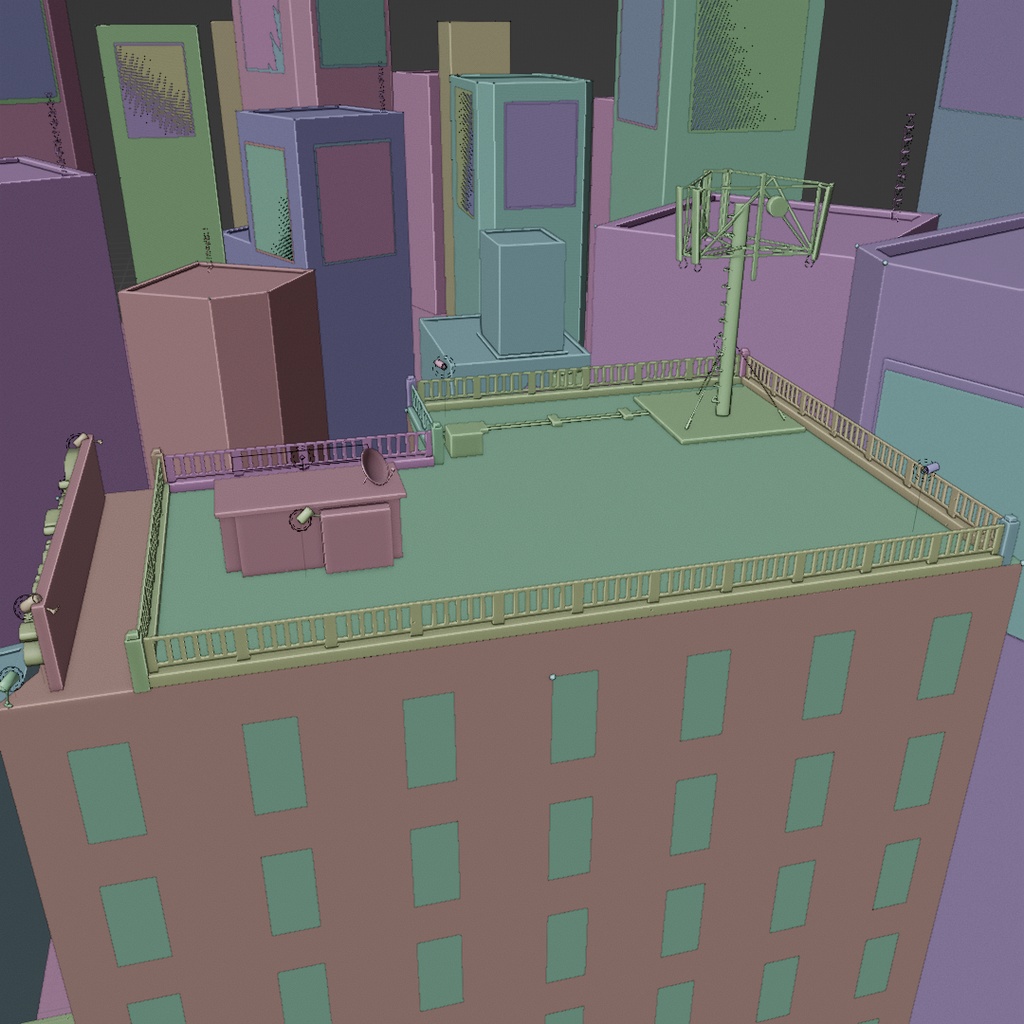 3O%Offセール中【3Dモデル】都市(City)アセットver