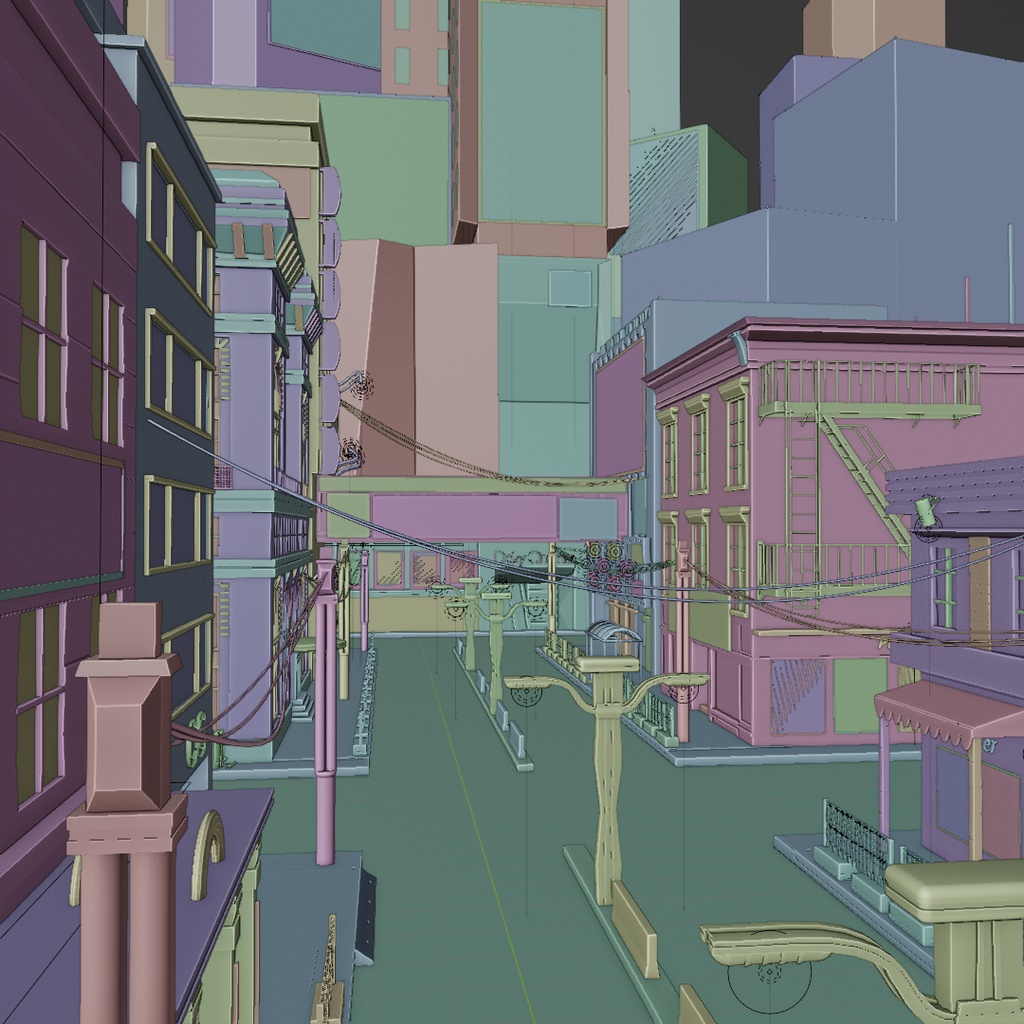 3O%Offセール中【3Dモデル】都市(City)アセットver