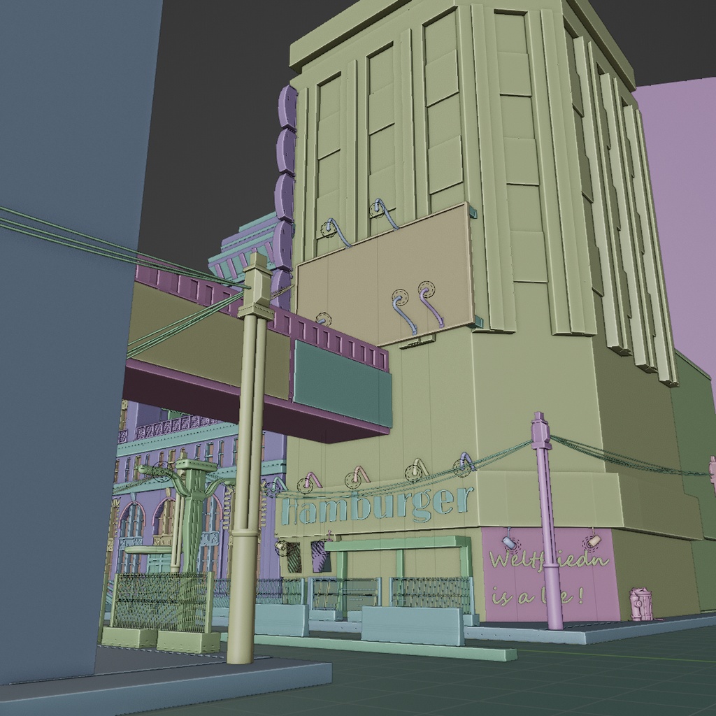 3O%Offセール中【3Dモデル】都市(City)アセットver