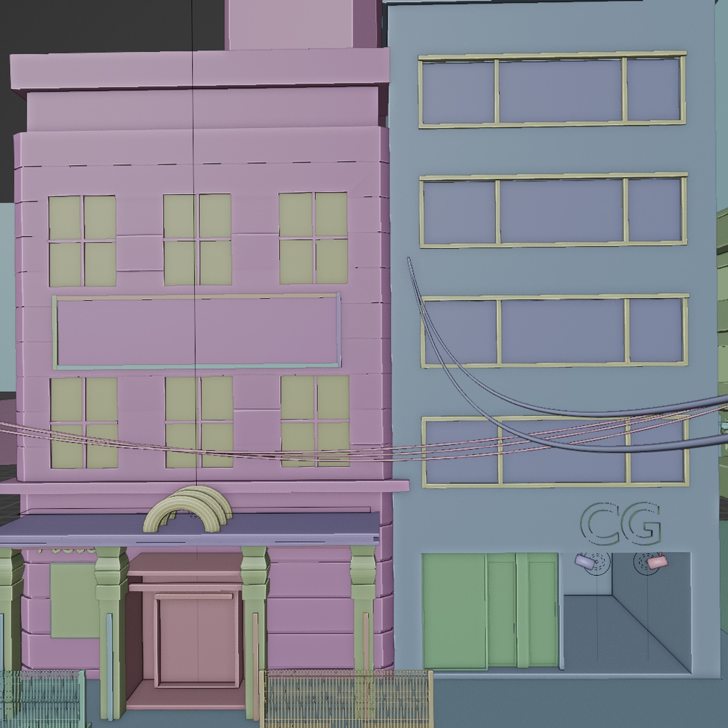 3O%Offセール中【3Dモデル】都市(City)アセットver