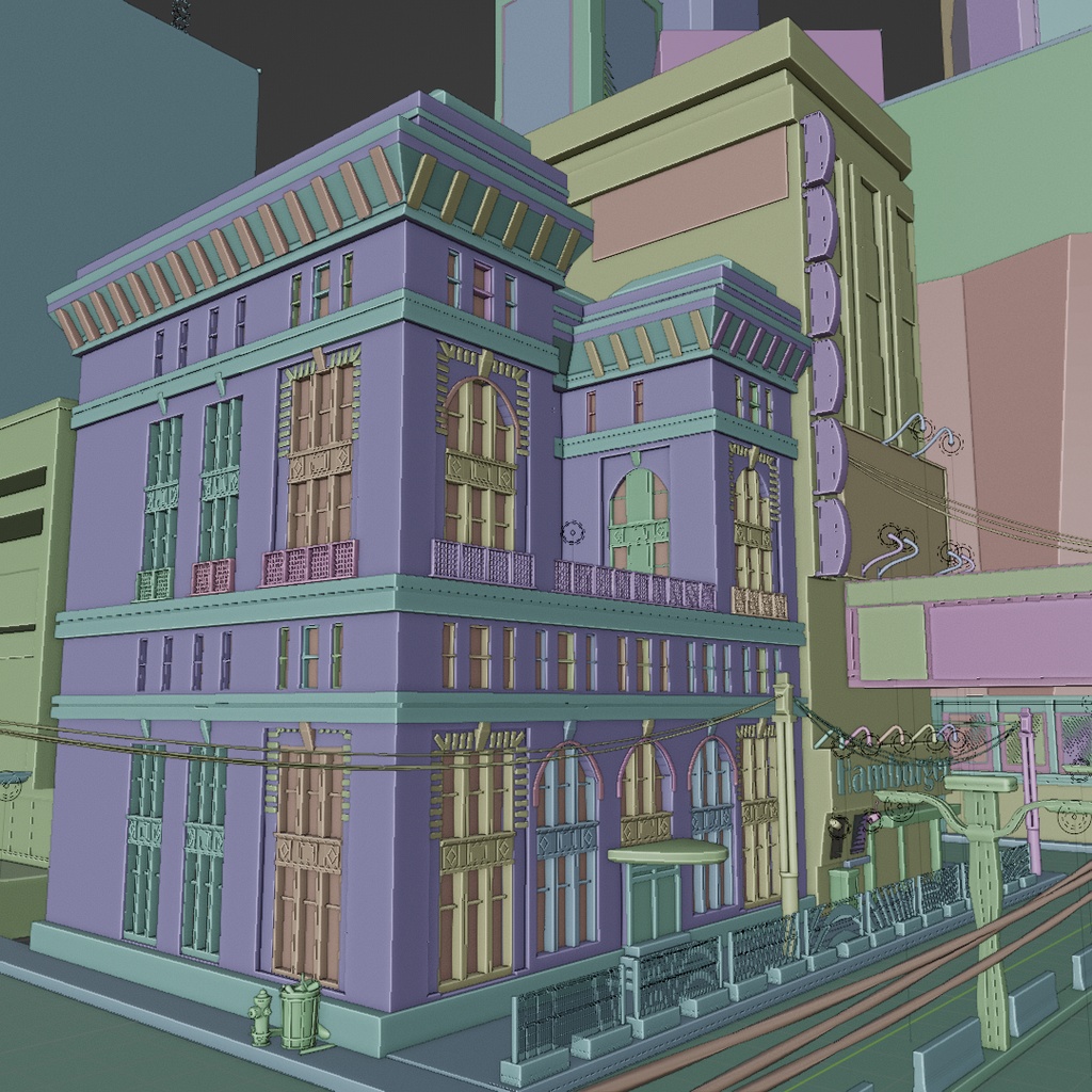 3O%Offセール中【3Dモデル】都市(City)アセットver