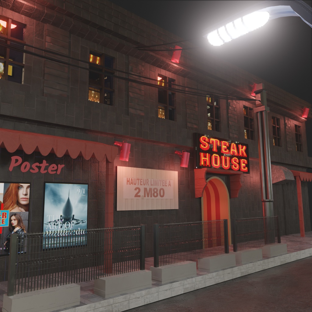 3O%Offセール中【3Dモデル】都市(City)アセットver