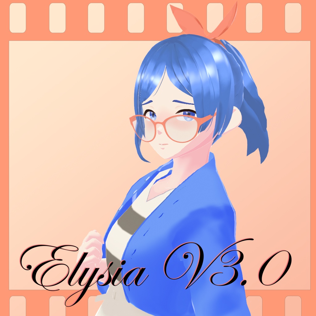 【VRoid / VRM model】 Elysia V3.0