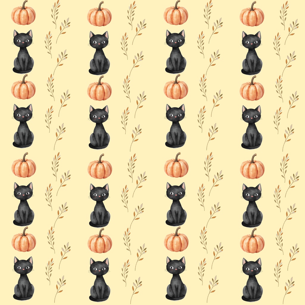 ハロウィン シームレスデジタルペーパー 5枚セット