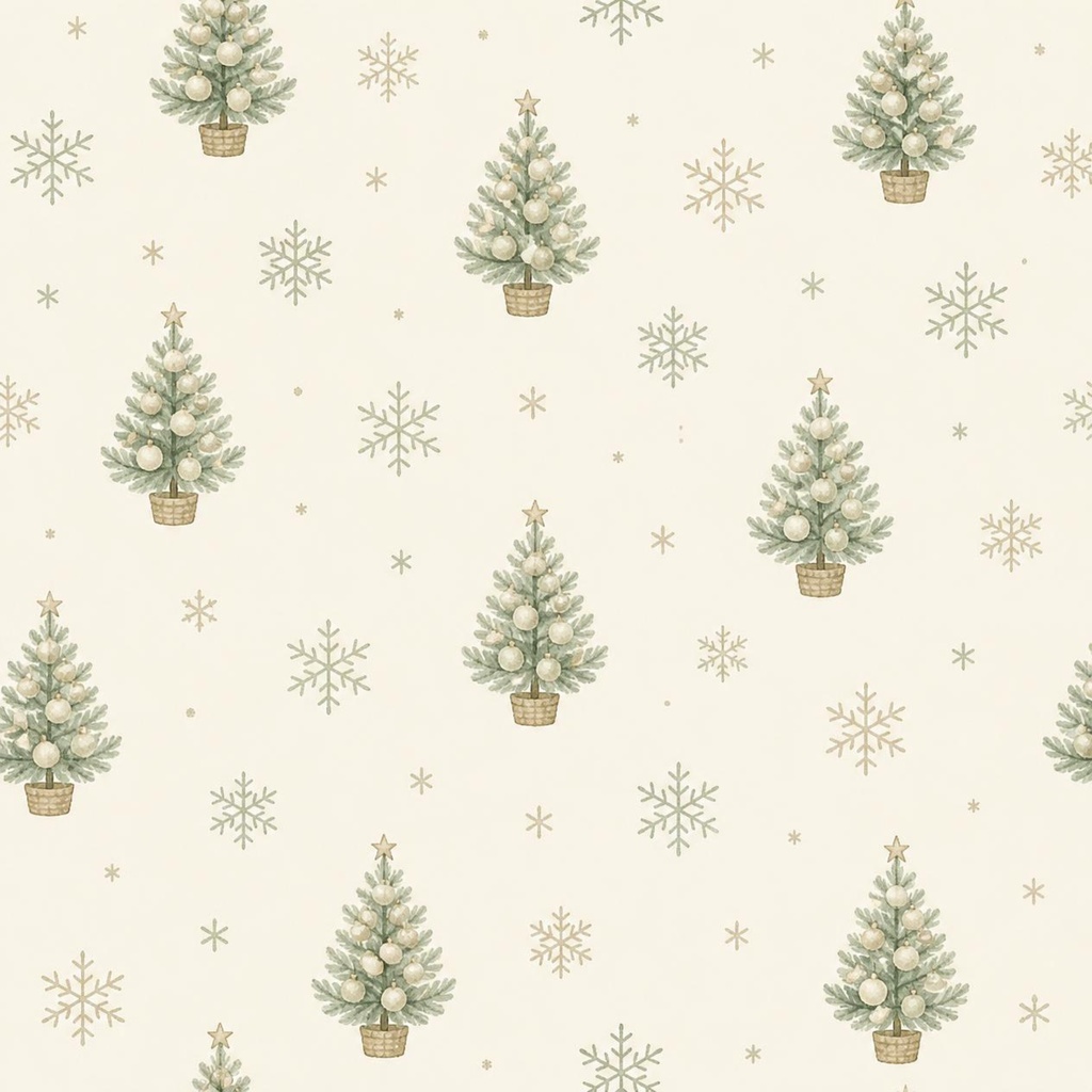 クリスマス デジタルペーパー 5枚セット|Nazuna Atelier