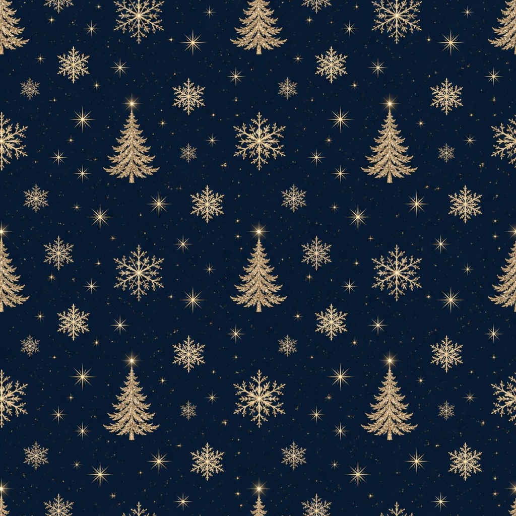 クリスマス デジタルペーパー 5枚セット|Nazuna Atelier