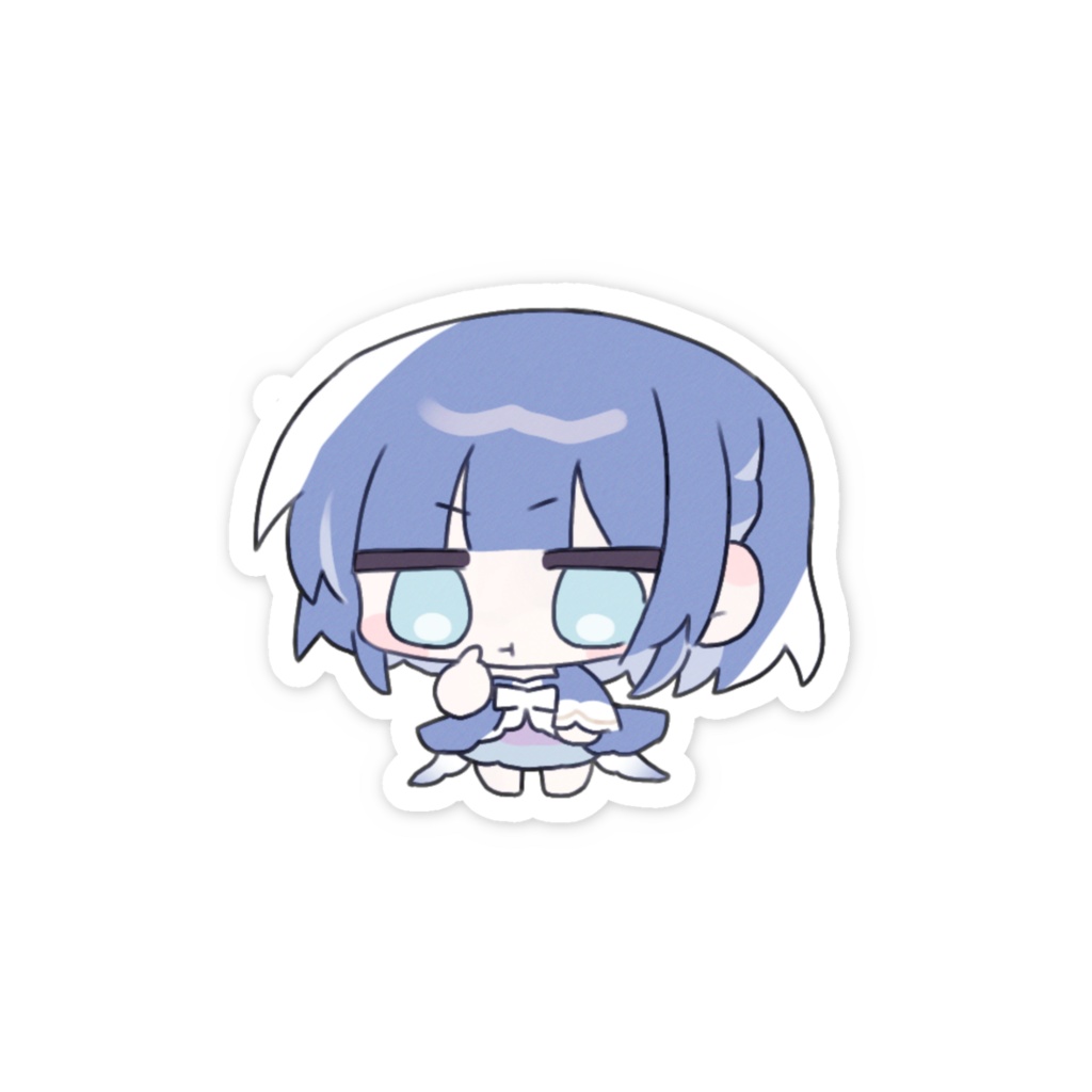 納得いくもんか!ステッカー