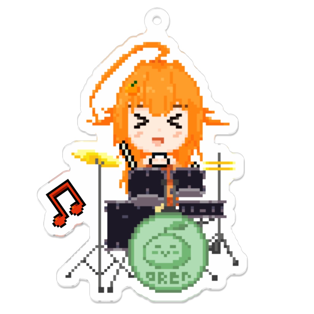 Oren Acrylic Keychain【pixel B】