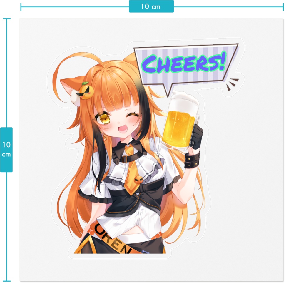 Sticker 【Cheers】