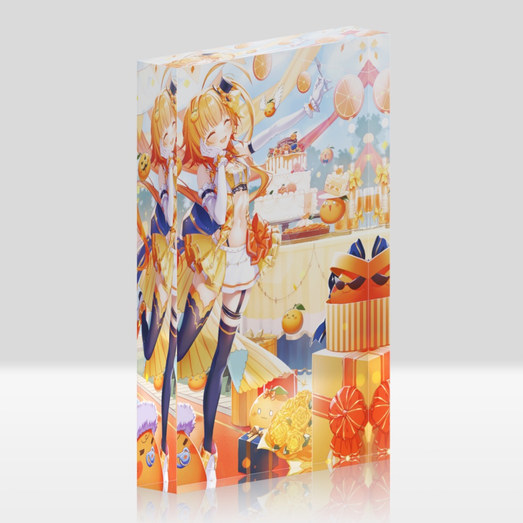 2023 Birthday Acrylic Block