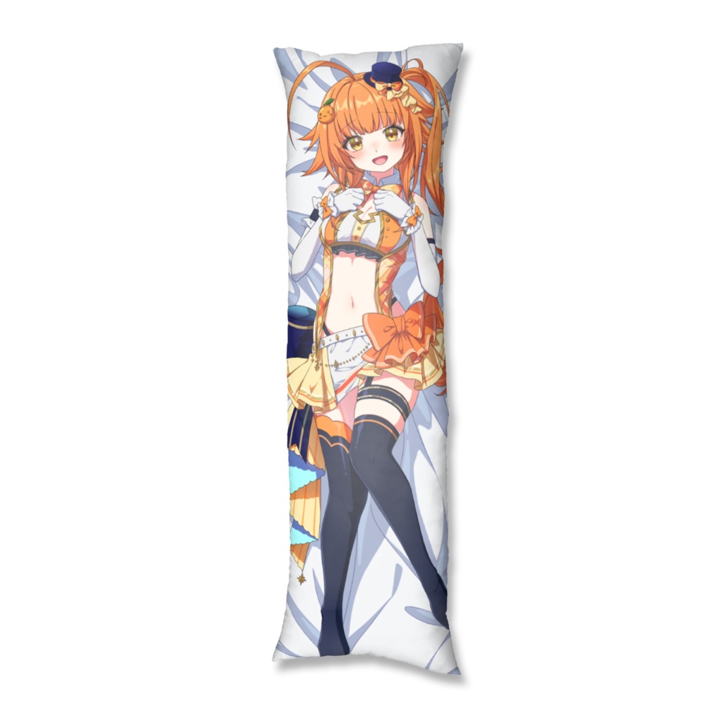 Body pillow cover Front Oren Back Crim [Inner contents not included]