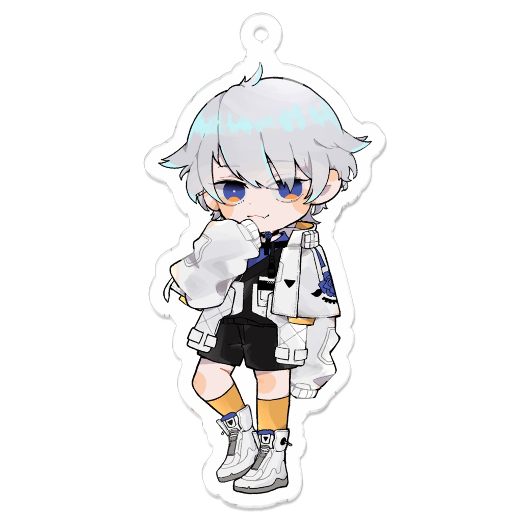 ふかせかふかのSDイラストアクリルキーホルダー