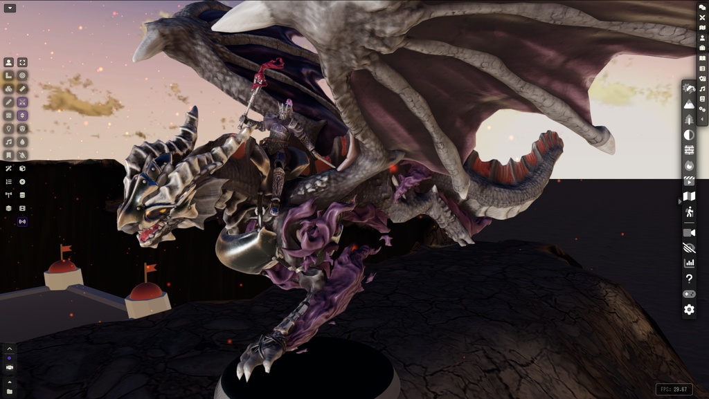 【FreeDL】ドラゴンランスクリーチャー3DモデルA【ダンドラ】